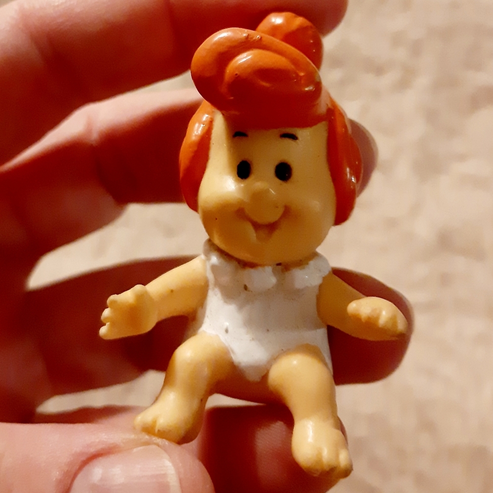 1988 The Flintstone Kids Wilma Figure McDonald's Toy Vintage Collectible